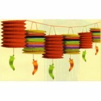 Mexican Fiesta Theme - Chilli Lanterns