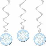 Christmas Theme - Snowflake Ceiling Whirl
