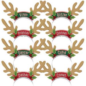 Christmas Theme - Reindeer Headband