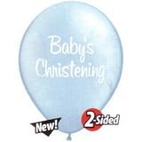 Baby Boy Christening Theme - Printed Balloons