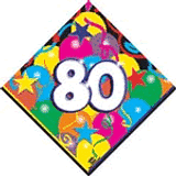 Age 80 Theme Balloon Package