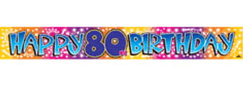 80th Birthday Theme