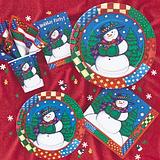 Christmas Theme Winter Snowman Party Package
