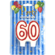 Age 60 - Candle 60 Red