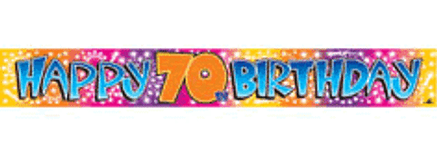 70th Birthday Theme