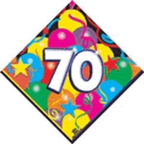 70th Birthday Theme