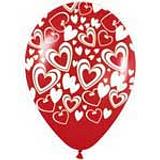 All Over Prints Balloon - Flirty Hearts