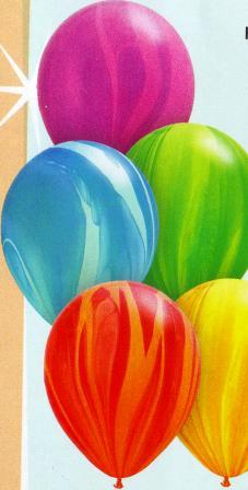 Balloons - Rainbow SuperAgate