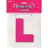 Bridal Shower Theme - Bride to be L Plate