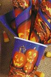 Halloween Theme Real Pumpkins Pattern - Luncheon Napkins
