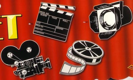 Hollywood Theme - Movie Set Cutouts