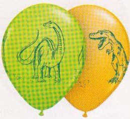 dinosaur party balloons