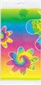 Seventies Theme Tye Dye Swirl -tablecover