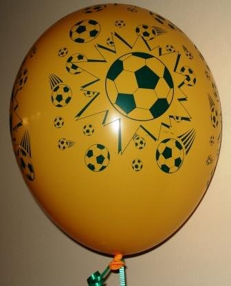Soccer Theme - Printed Balloon