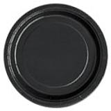 Solid Black (Midnight) Theme - 7 inch Plates