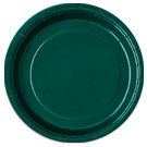 Solid Forest Green Theme - 9 inch Plates