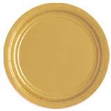 Solid Gold Theme - 7 inch Plates