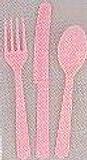 Solid Pastel Pink Theme - Assorted Cutlery