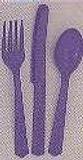 Solid Purple Theme - Assorted Cutlery