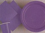 Solid Purple Theme - Beverage Napkins