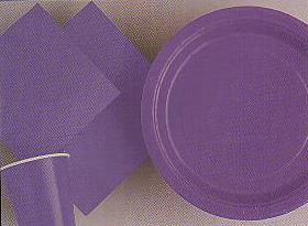 Solid Purple Theme - Luncheon Napkins