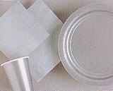 Solid Silver Theme - Luncheon Napkins