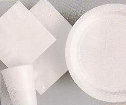 Solid White Theme - Luncheon Napkins