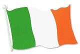 St Patricks Day Theme - Irish Flag Cut Out