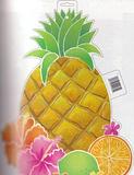 Tropical Luau Theme - Cut out Pineapple