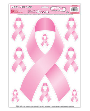 Pink Ribbon - Pink Ribbon Peel n Place