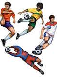 Soccer Theme - Soccer Players Cut out