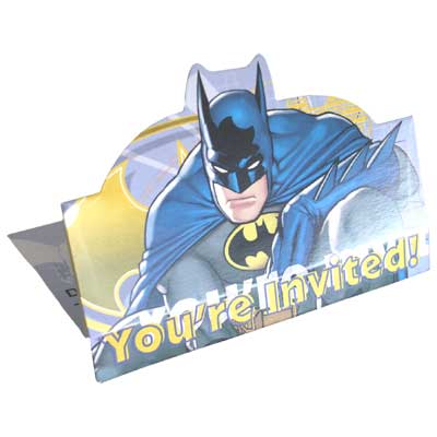 batman party invitation