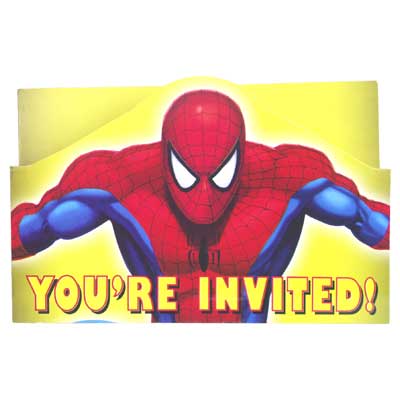 Theme in a Box — Spiderman Theme Party Packages